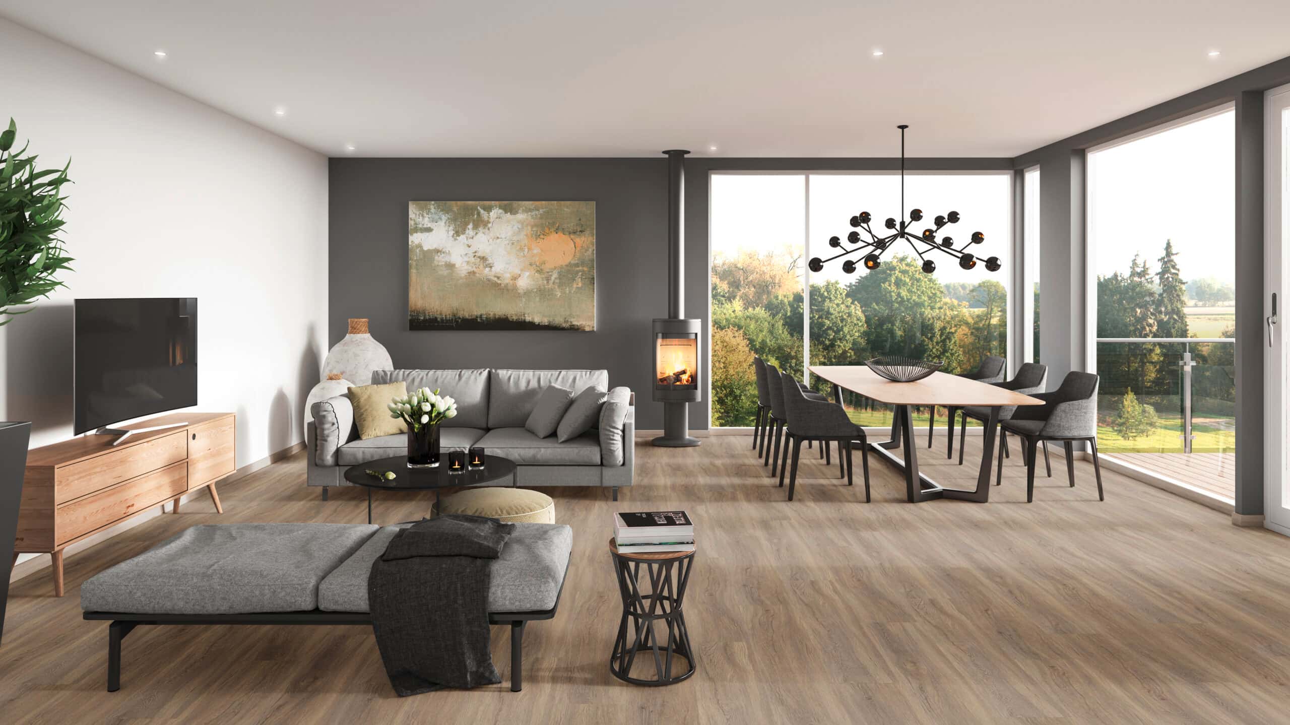 Rigid-Vinyl Harmony Oak Light Thumbnail 2