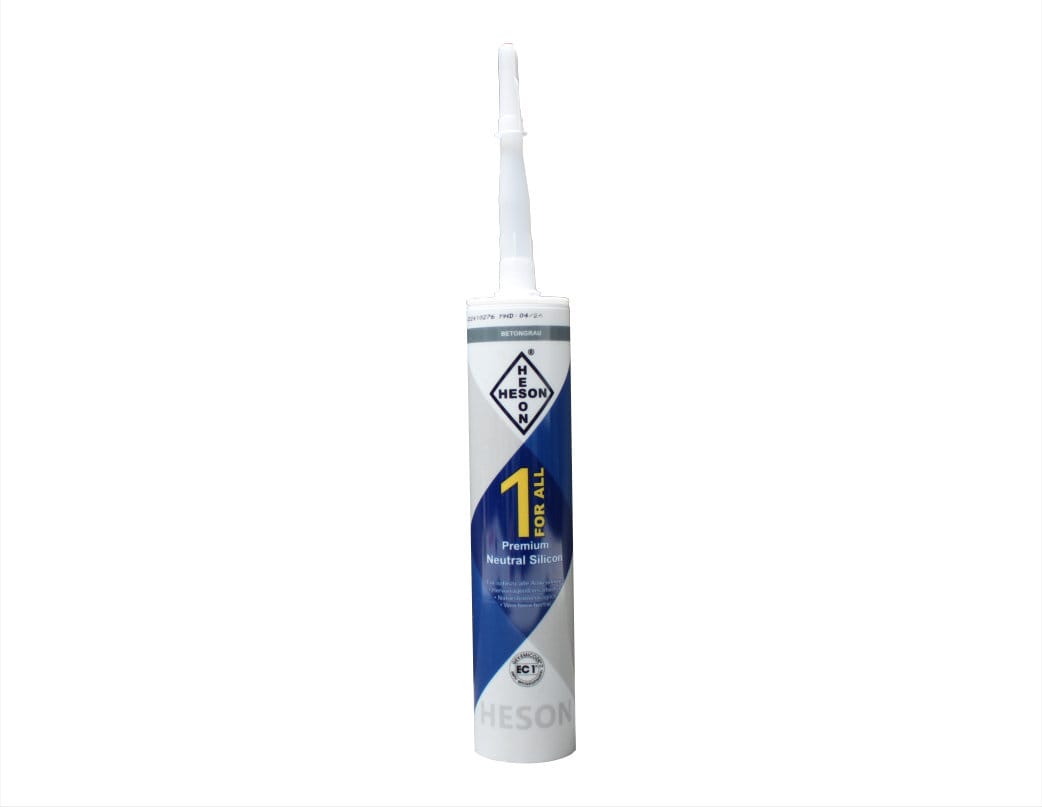 1 FOR ALL Premium Silikon Betongrau 310ml