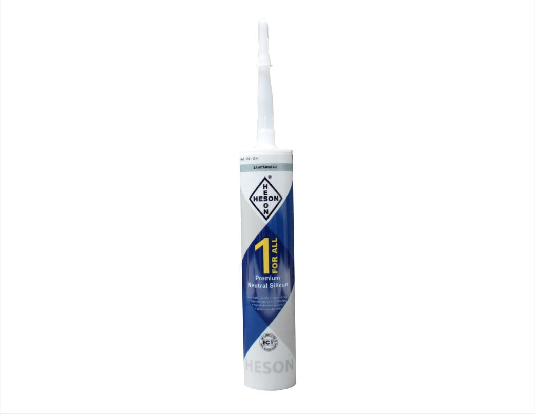 1 FOR ALL Premium Silikon Sanitärgrau 310ml