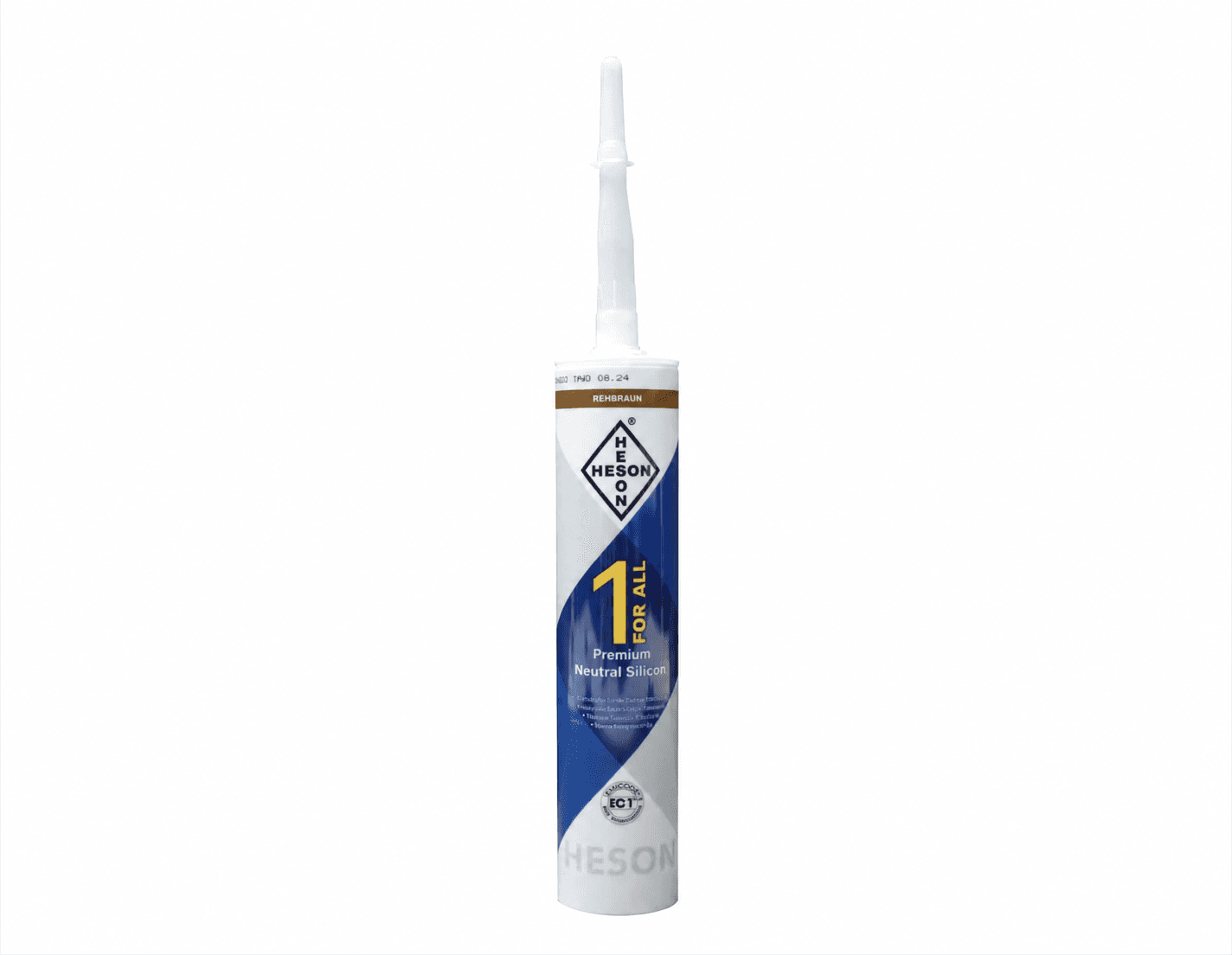 1 FOR ALL Premium Silikon Rehbraun 310ml