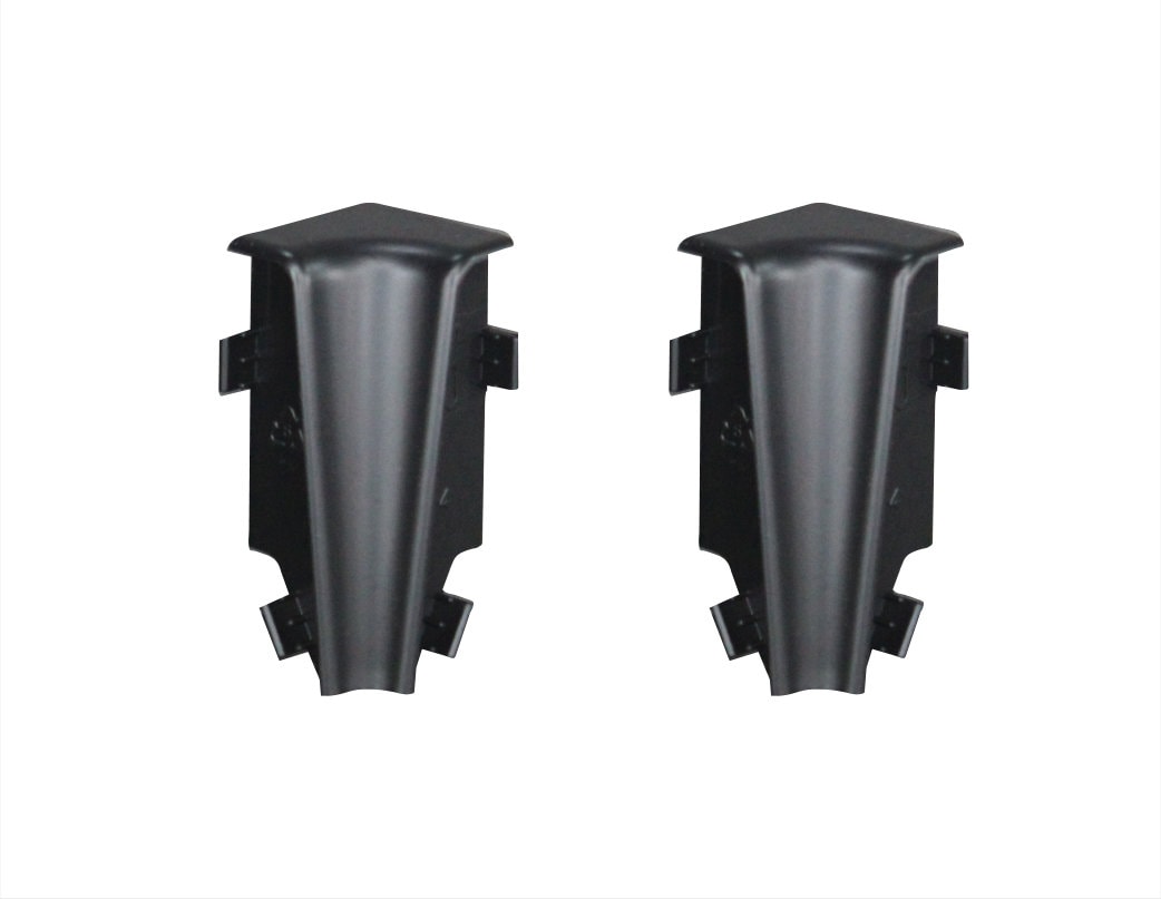 Innenecken Schwarz 58mm