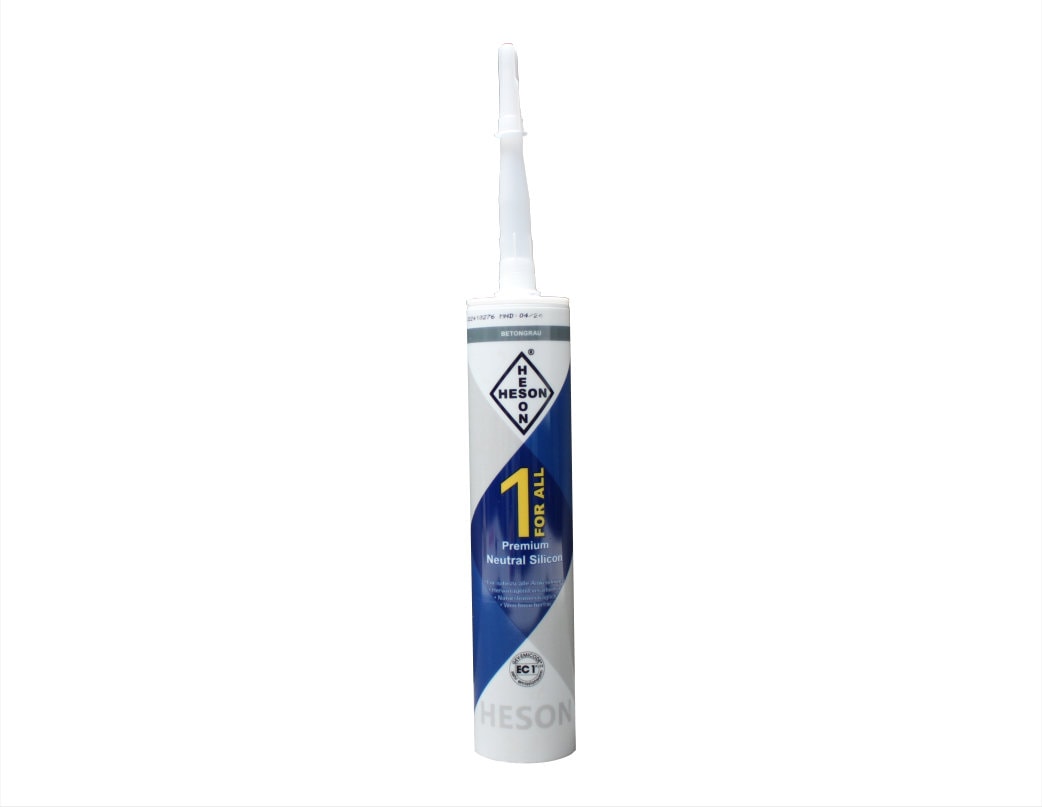 1 FOR ALL Premium Silikon Betongrau 310ml