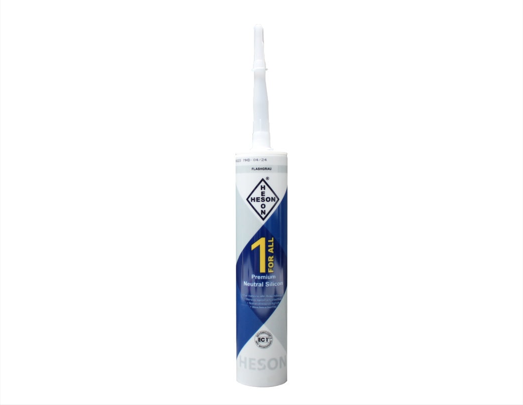 1 FOR ALL Premium Silikon Flashgrau 310ml