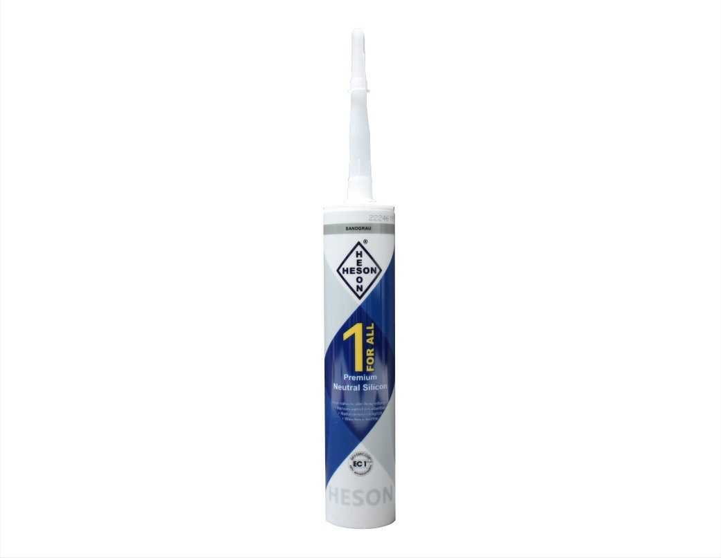 1 FOR ALL Premium Silikon Sandgrau 310ml
