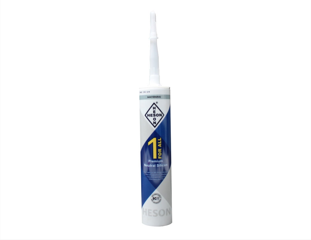 1 FOR ALL Premium Silikon Sanitärgrau 310ml