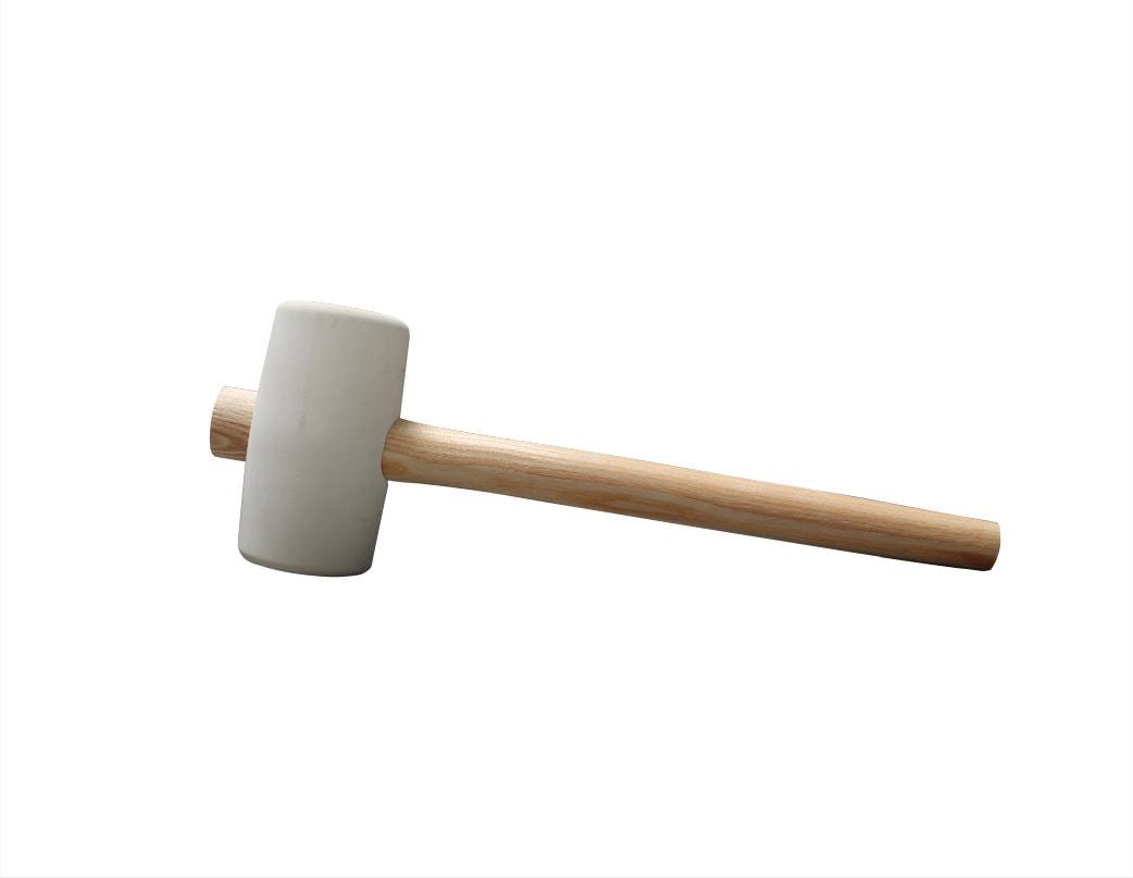 Gummihammer weiß