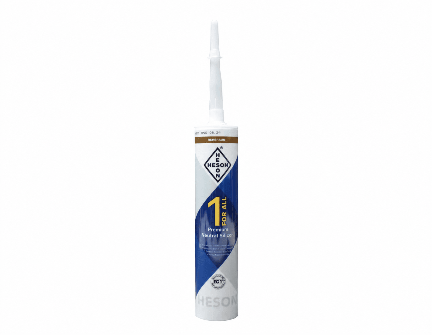 1 FOR ALL Premium Silikon Rehbraun 310ml