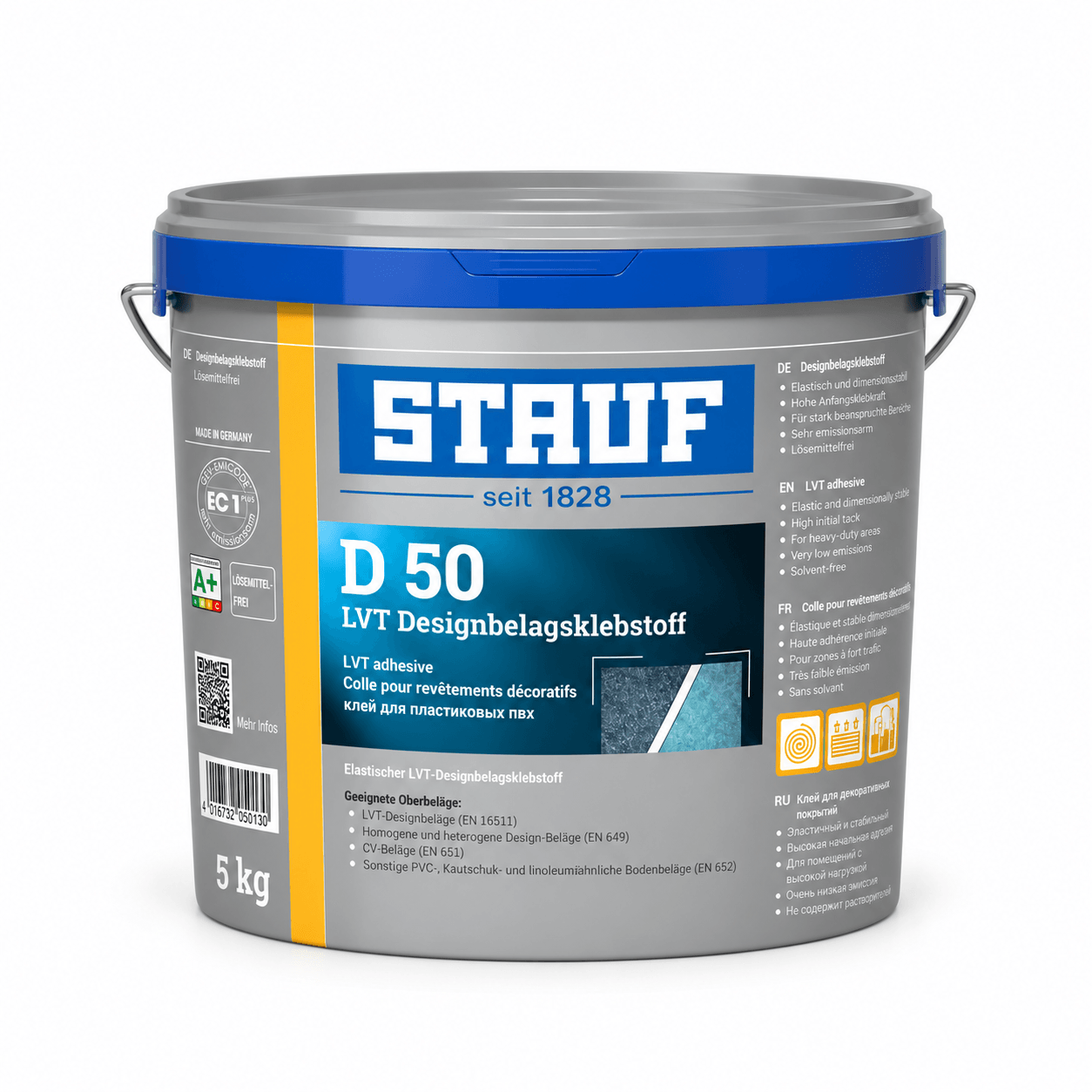 STAUF - D50 Designbelagsklebstoff (Faserarmiert) 5 kg